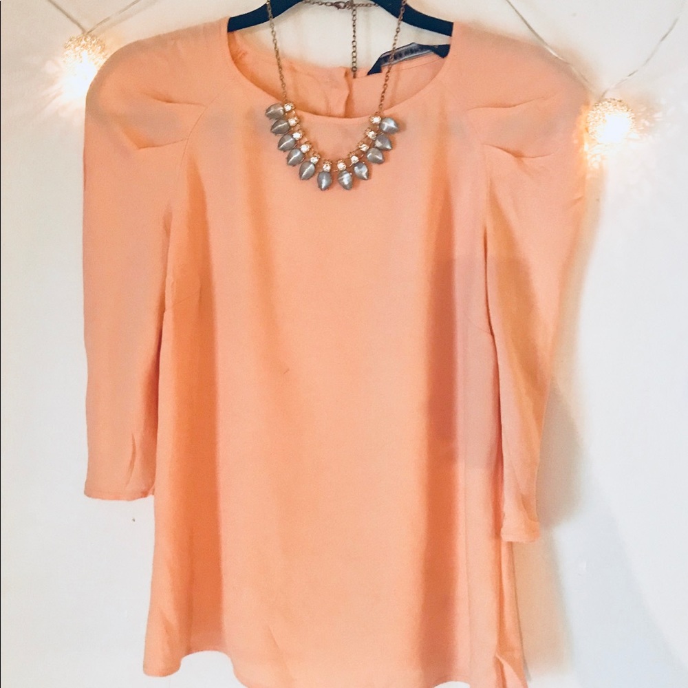 Zara Sleeved Blouse